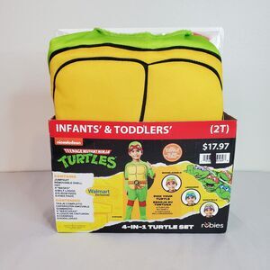 Teenage Mutant Ninja Turtles 4-in-1 Halloween Costume for Toddler 2T by Rubies